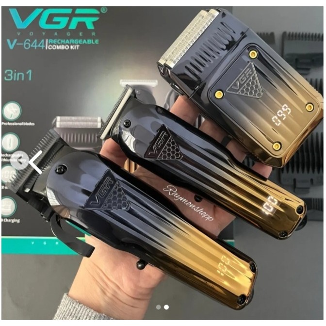 ست ماشین اصلاح سر و صورت وی جی ار vgr مدلV-644