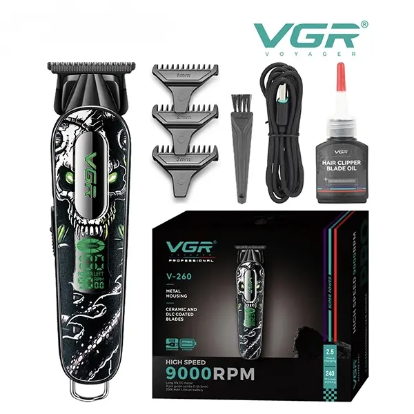 ماشین خط زن حرفه ای وی جی آر مدل V-260 با 18 ماه