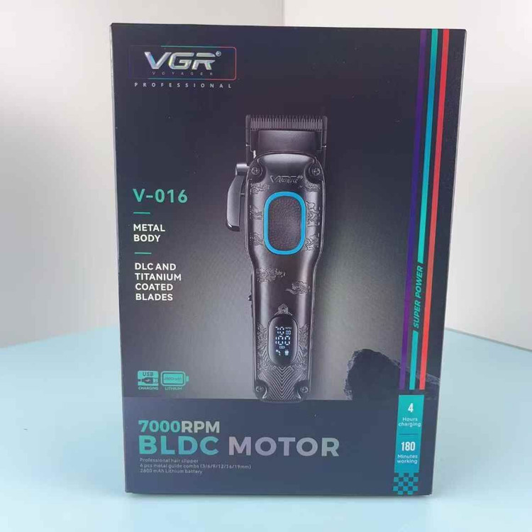 ماشین اصلاح موی سر و صورت vgr v_016 با 18 ماه