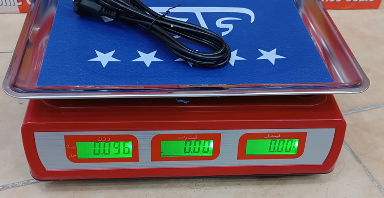 ترازو 40کیلویی محک دکمه استیل مدل YZ423H با 12ماه گارنتی