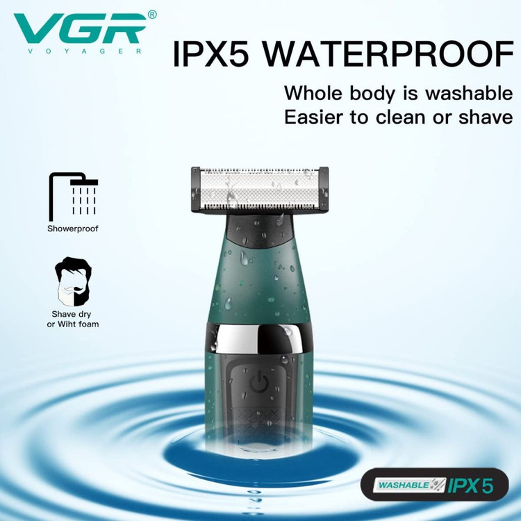 بادی گروم و ماشین اصلاح صورت و بدن VGR مدل V-393 اصل + 12 ماه