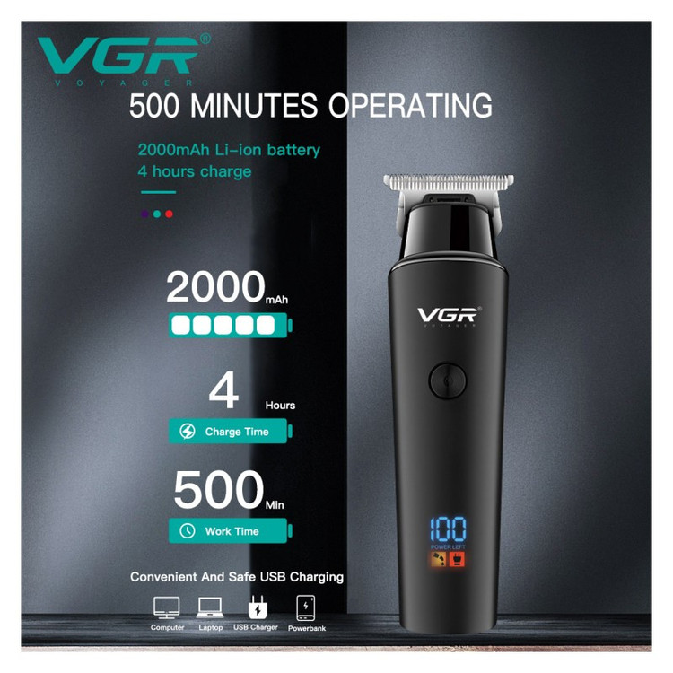 ماشین اصلاح و خط زن VGR اصل با 18ماه و پرقدرت