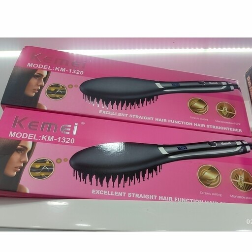برس حرارتی کیمی KM-1320 و خرید برس حرارتی ، اتو مو ، سشوار ، شانه