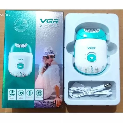 اپیلاتور وی جی آر مدل v-726 ، اپیلیدی موکن و خرید اپیلاتور