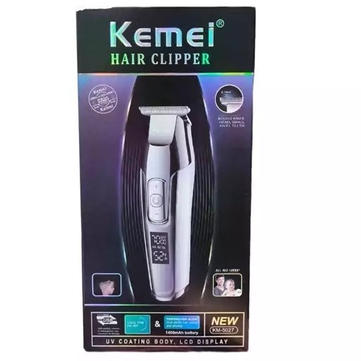 ماشین اصلاح موی سر و صورت کیمی kemei مدل KM-5027 ریش تراش ، موزر و خرید و فروش