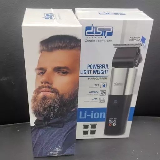 ماشین اصلاح ضد آب دی اس پی dsp 90456 کیمی vgr موزر ریش تراش و خرید ماشین اصلاح ریش تراش