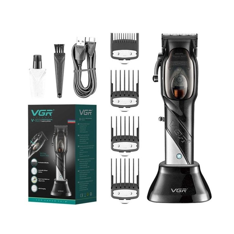 ماشین اصلاح وی جی آر V-002 حجم زن خط زن صفر زن شیور