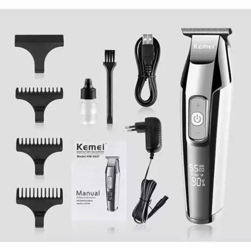 ماشین اصلاح موی سر و صورت کیمی kemei مدل KM-5027 ریش تراش ، موزر و خرید و فروش