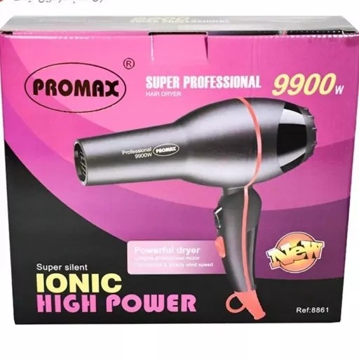 سشوار پرومکس 9900W مدل REF-8861 سشوار موتور سنگین و خرید سشوار