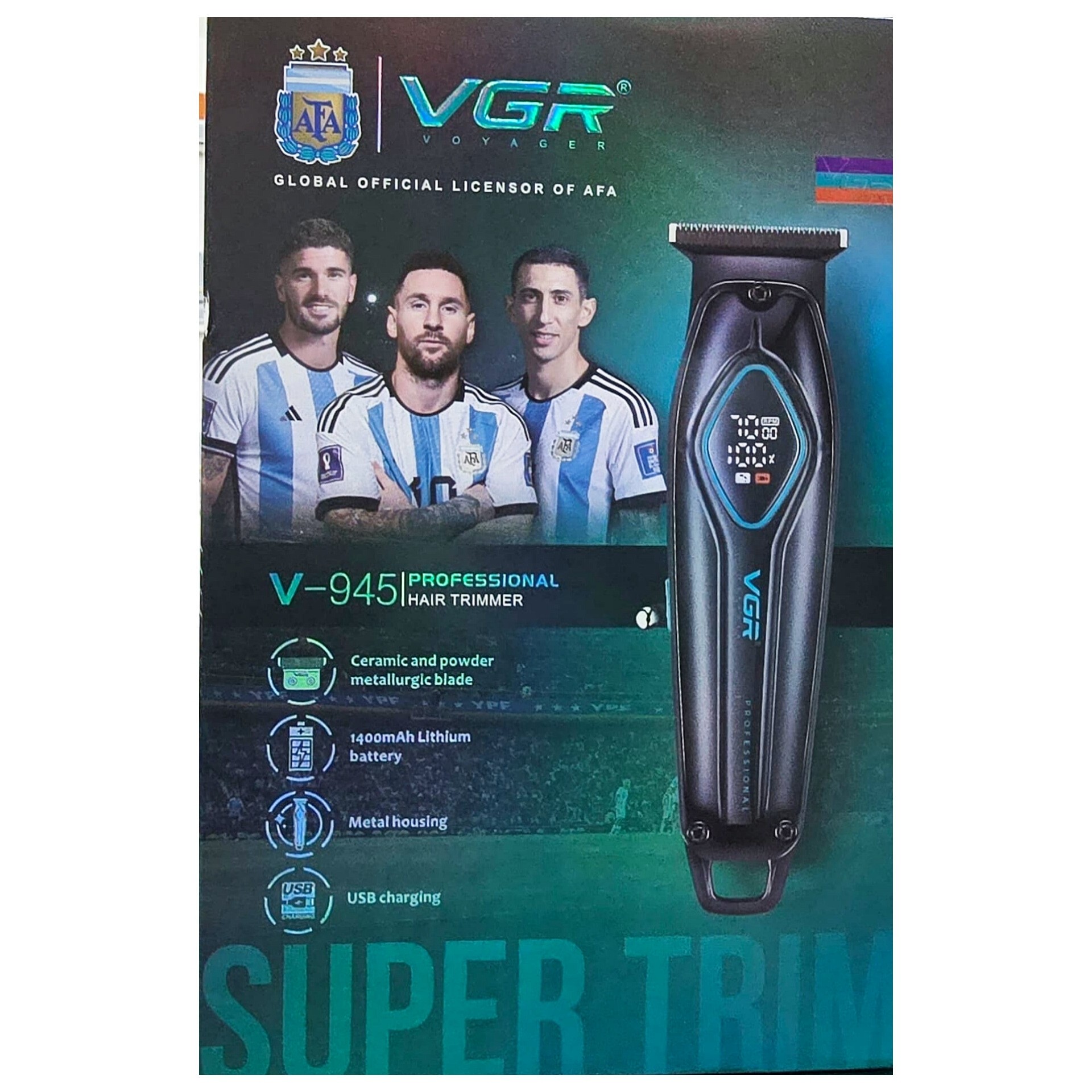 ماشین اصلاح خطزن وی جی آر مدل VGR V-945 ریش تراش شیور خط زن حجم زن