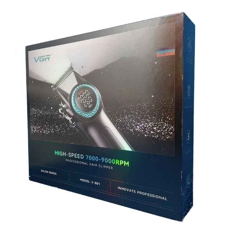 ماشین اصلاح سر و صورت وی جی آر مدل V-001 ریش تراش شیور خط زن حجم زن
