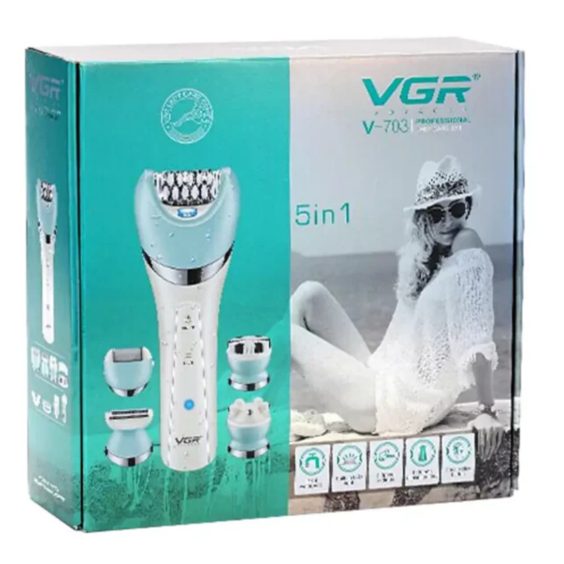 اپلیدی 5 کاره حرفه ایی VGR وی جی آر مدل703 موکن