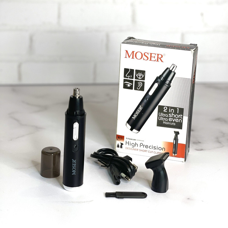 موزن بینی دو کاره موزر مدل moser-205 شیور ماشین اصلاح ریش تراش خط زن حجم زن