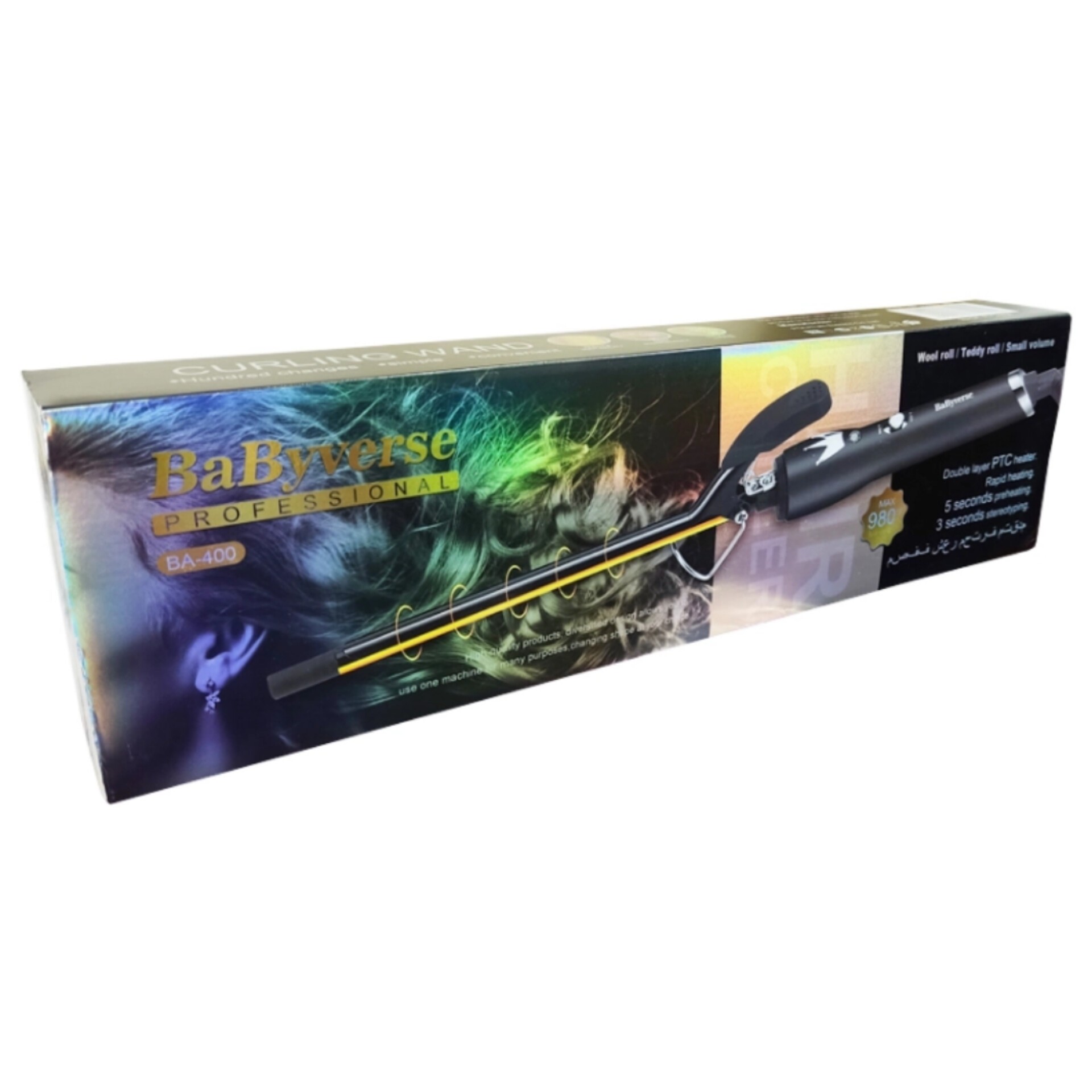 فر کننده مو بابی ورس مدل BA-400 9 میلیمتر فر ریز بابلیس