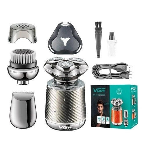 ریش تراش سه تیغ vgr مدل V-391 ماشین اصلاح شیور