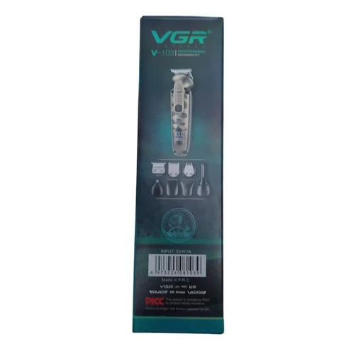 ماشین اصلاح چند کاره ضد اب وی جی ار مدل V-103 و V-102 و VGR V-095 کیفیت عالی ریش تراش شیور خط زن حجم زن موزر