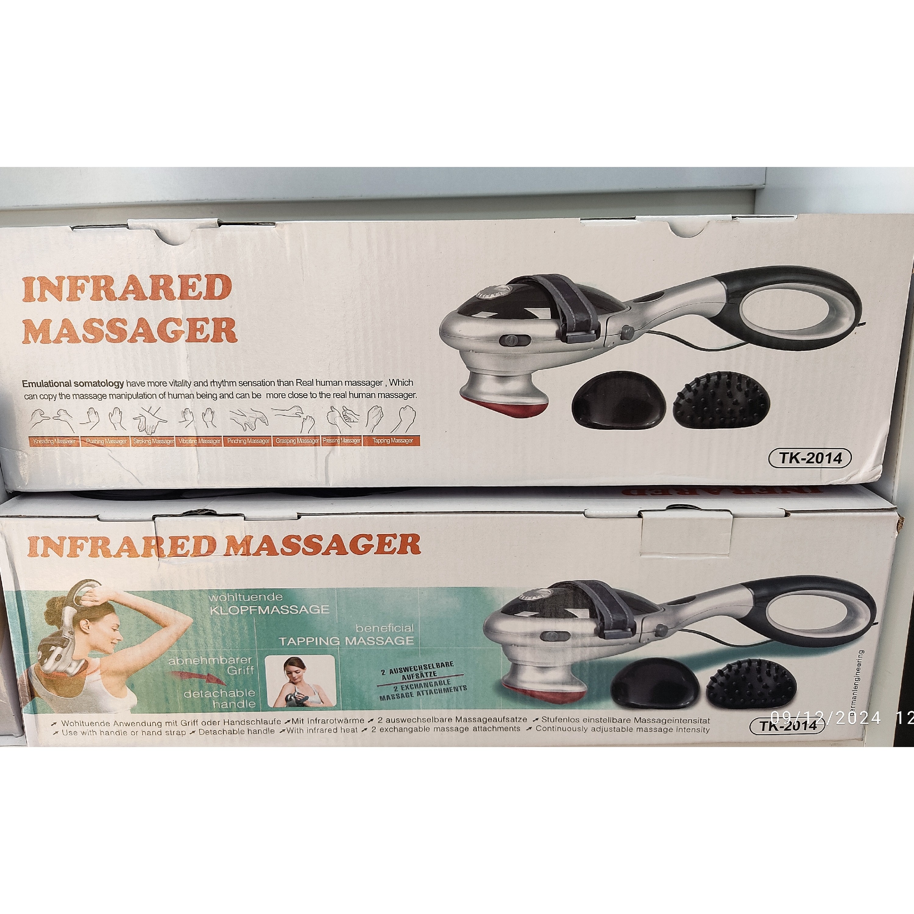 ماساژور برقی اینفرارد مدل TK-2014 ماساژور دلفینی ماساژور دستی ماساژور قوی ماساژور اصلی