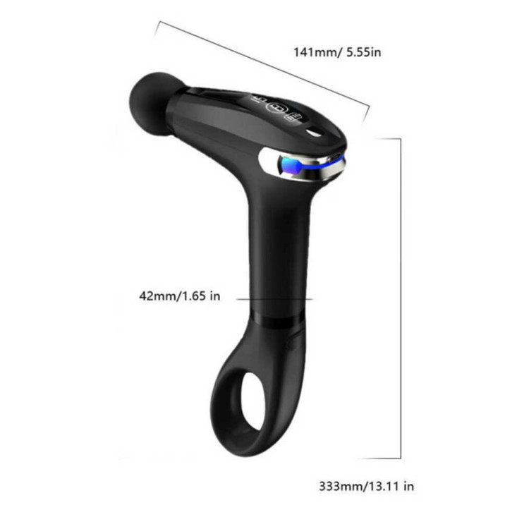 ماساژور تفنگی BlueIdea bld326 ماساژور شارژی ماساژور برقی ماساژور دستی