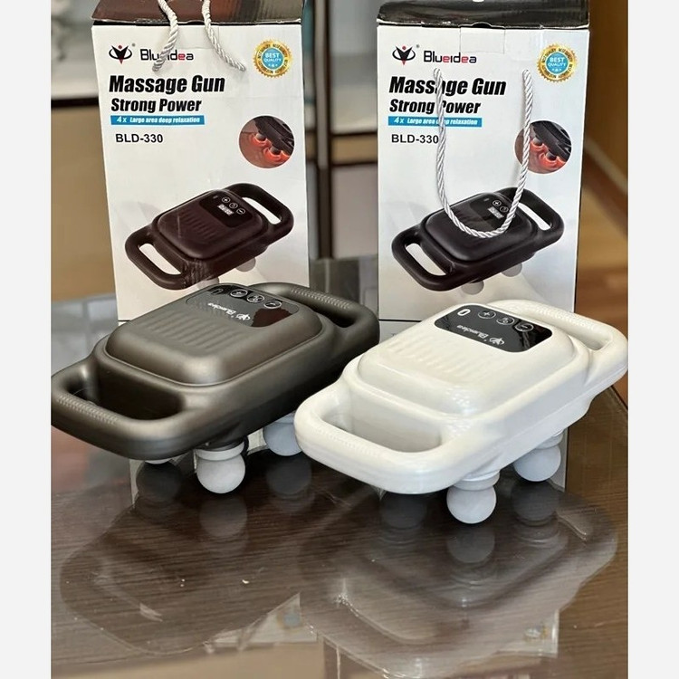 ماساژور حرفه ای 4 سر بلوایدیا مدل Massage Gun Strong power BLD-330