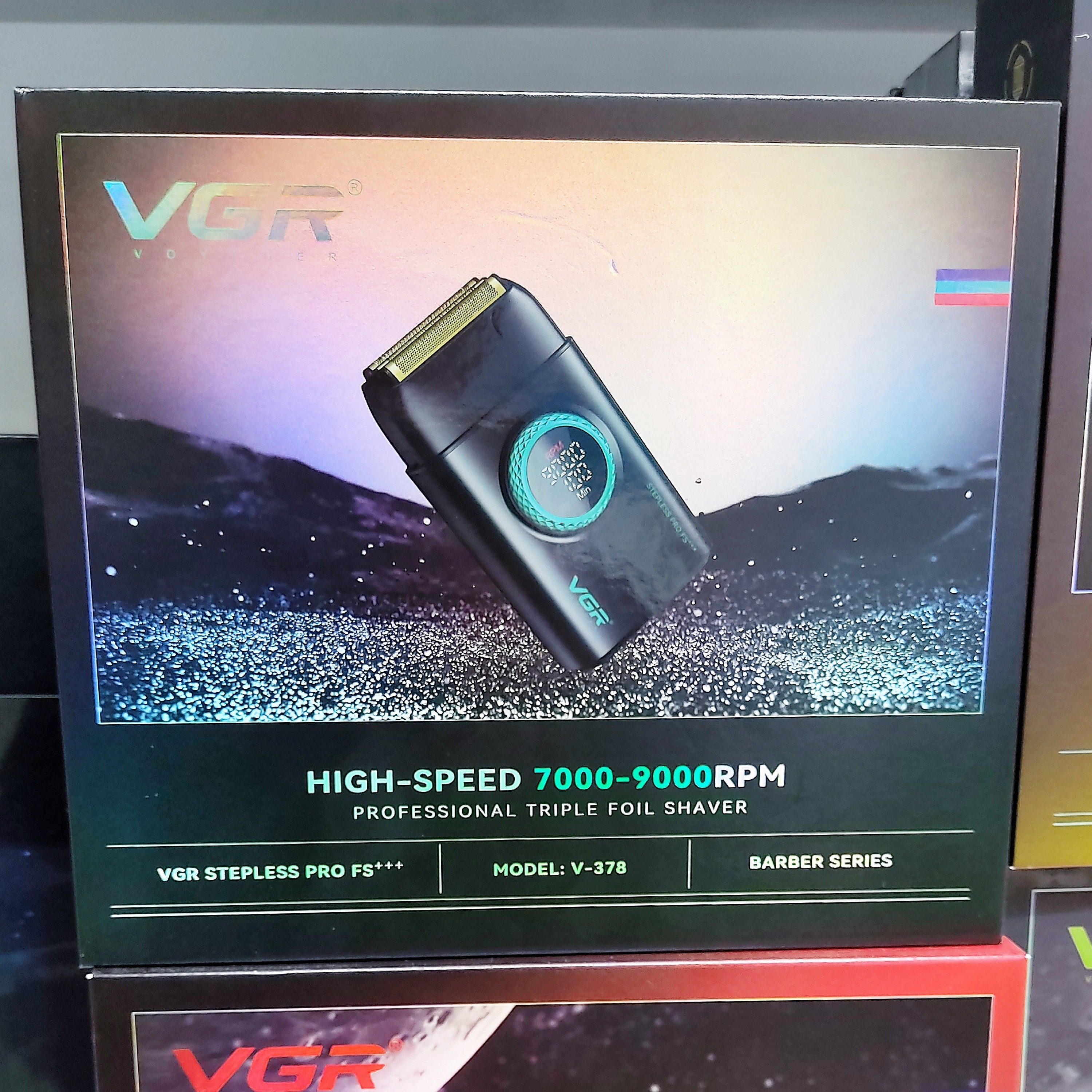 شیور شارژی وی جی آر VGR V-378 ماشین اصلاح ریش تراش