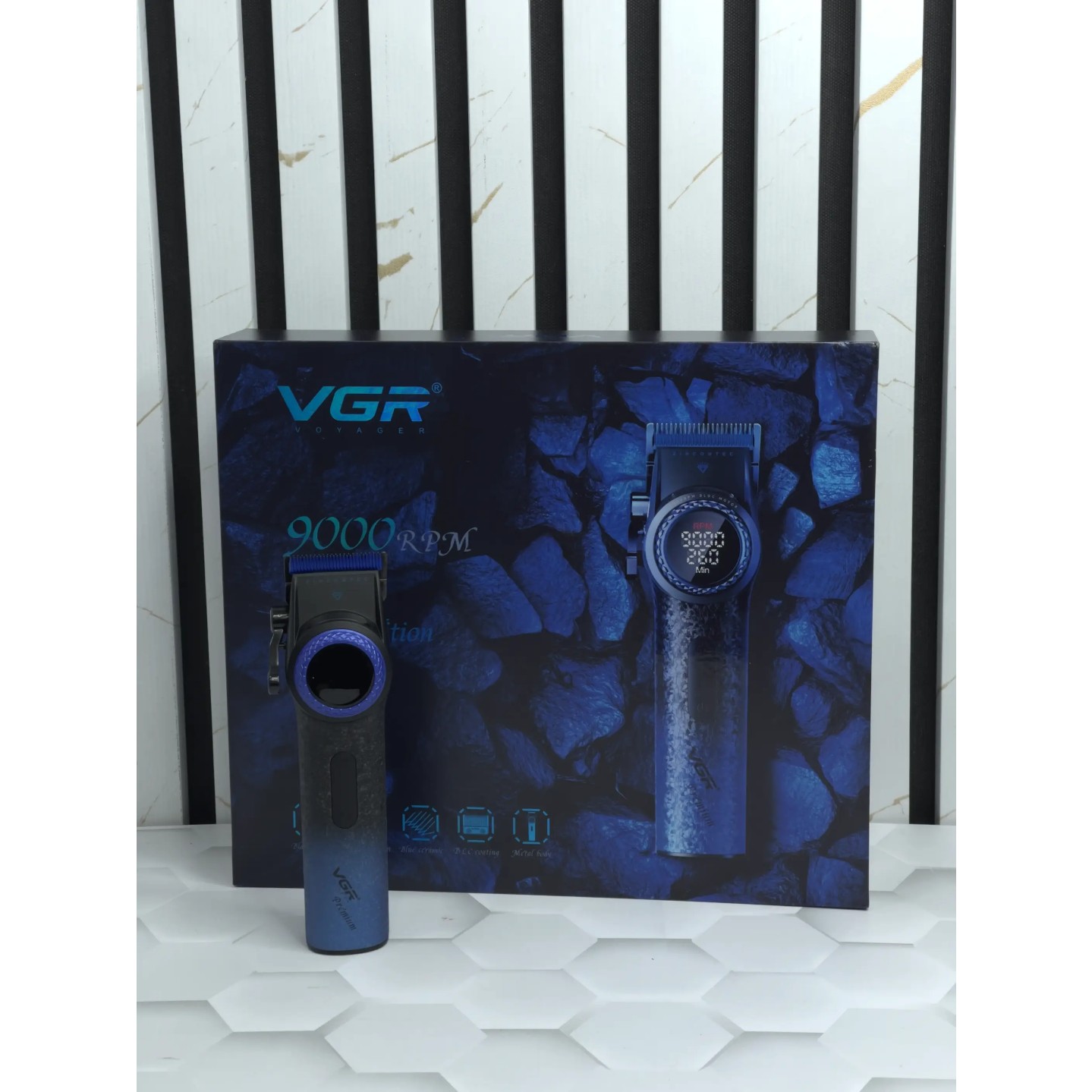 ماشین اصلاح حجم زن وی جی آر مدل VGR V-001 Blue Edition بلو ادیشن