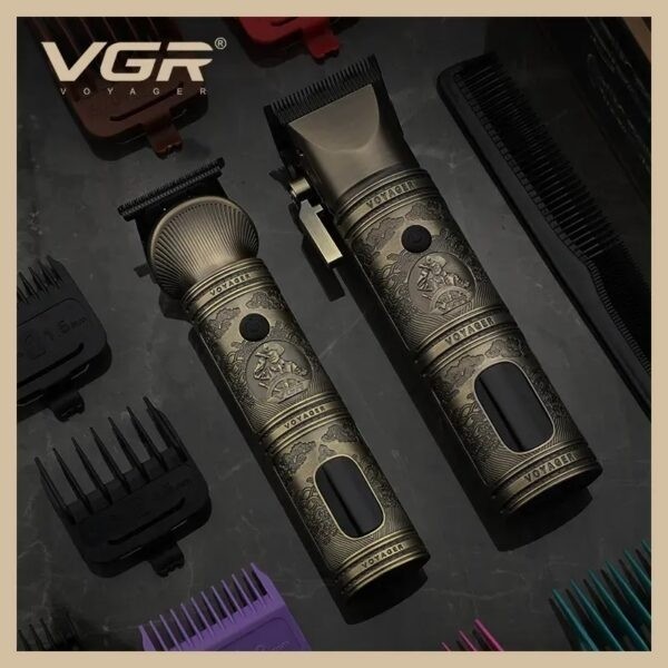ست ماشین اصلاح مو سر و صورت وی جی آر مدل VGR V-670