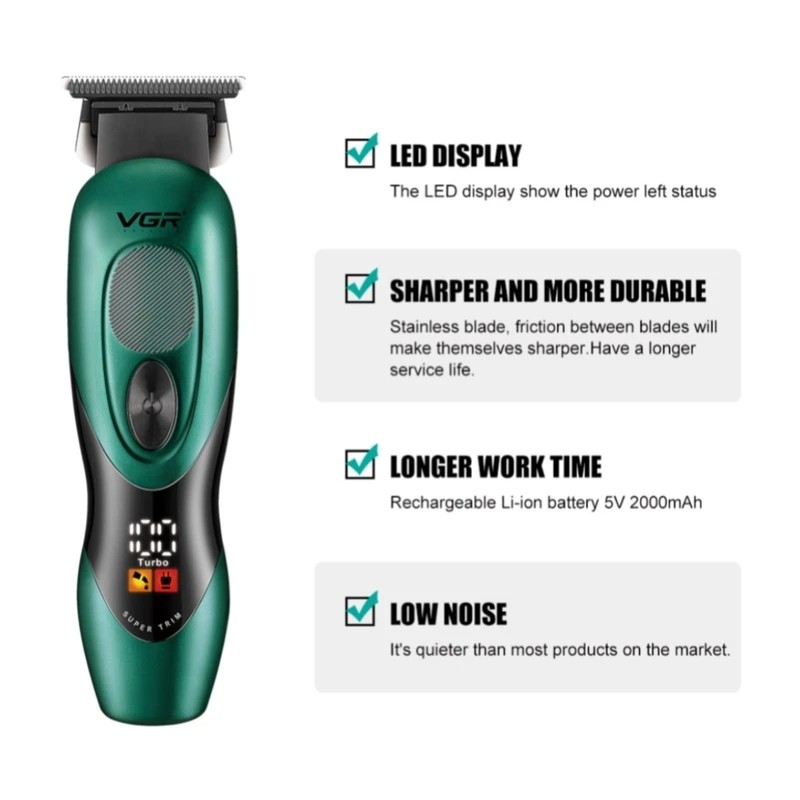 ماشین اصلاح و خط زن وی جی آر مدل v-227