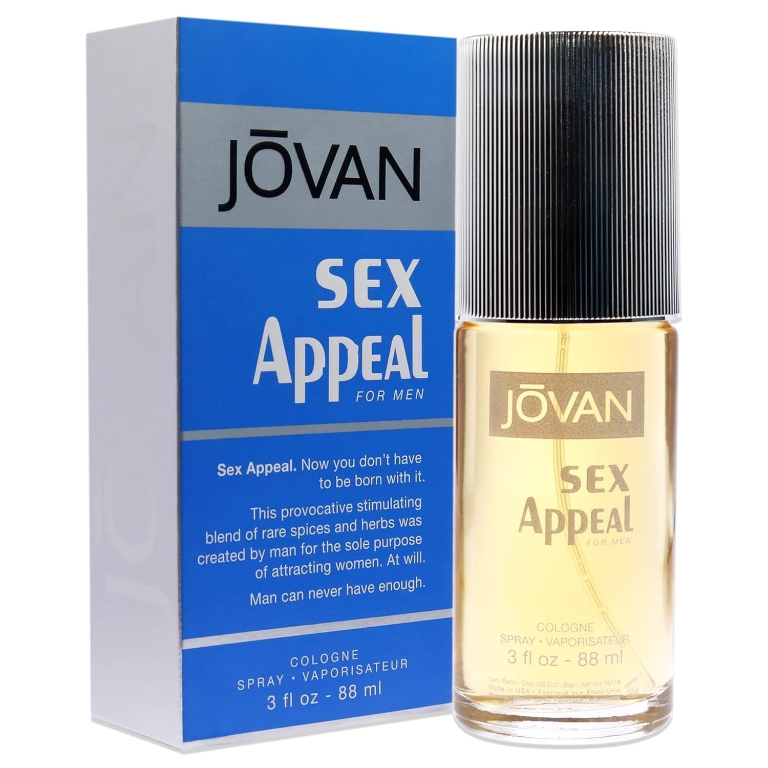 عطر ادکلن ژوان اپیل آبی Jovan S x Appeal باز
