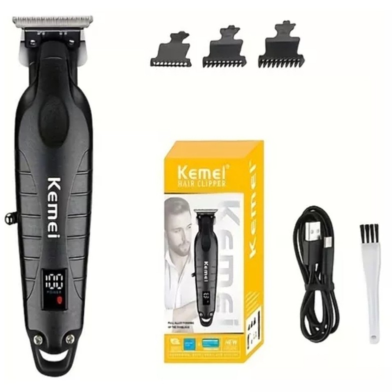 ماشین اصلاح کیمی مدل km2293 دارای نشانگر دیجیتالی رنگی )مشکی، قرمز، زرد، نارنجی، یا نقره ای ( بسته به موجودی محصول