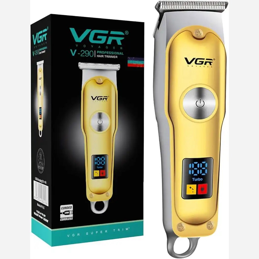 ریش تراش VGR (اصلی) 2 سرعته توربو ماشین اصلاح صفرزن و خط زن