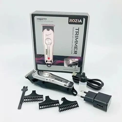 ماشین اصلاح صفرزن خط زن توربو روزیا ROZIA ( اصلی ) ریش تراش شارژی اورجینال