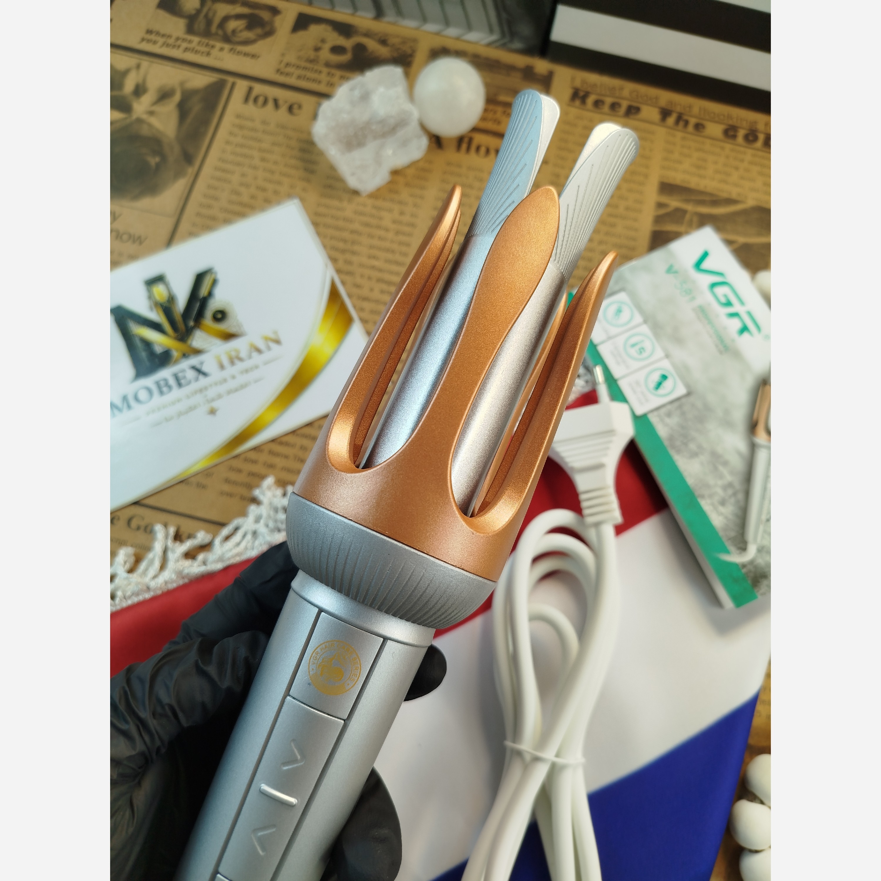 شیگلم/کرلی شیگلم مدل V-581 VGRسایز32اصلی سالنی/اقساط/ کتبی/ارسال فوری
