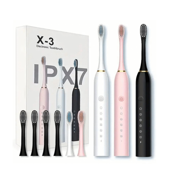 مسواک برقیx3اصلی چندسری/مسواک شارژیx3اصلی/عالی وارداتی با/ارسال فوری