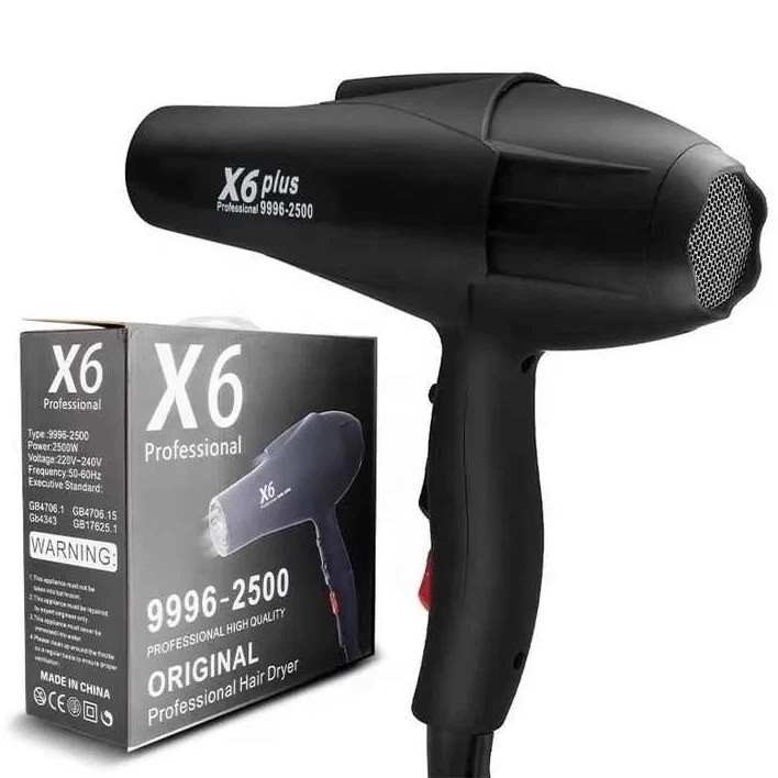سشوارx6فیلیپس/فوق حرفه ای/موتورقوی وارداتی/با طلایی/اقساطی