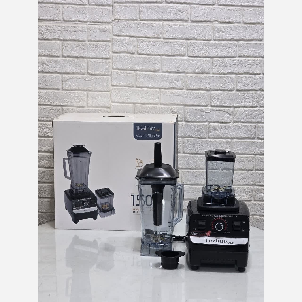 اسیاب مخلوط کن /مخلوط کن فوق حرفه ای تکنو/با اسیاب/شفت فلزی/ اقساطی/ارسال فوری