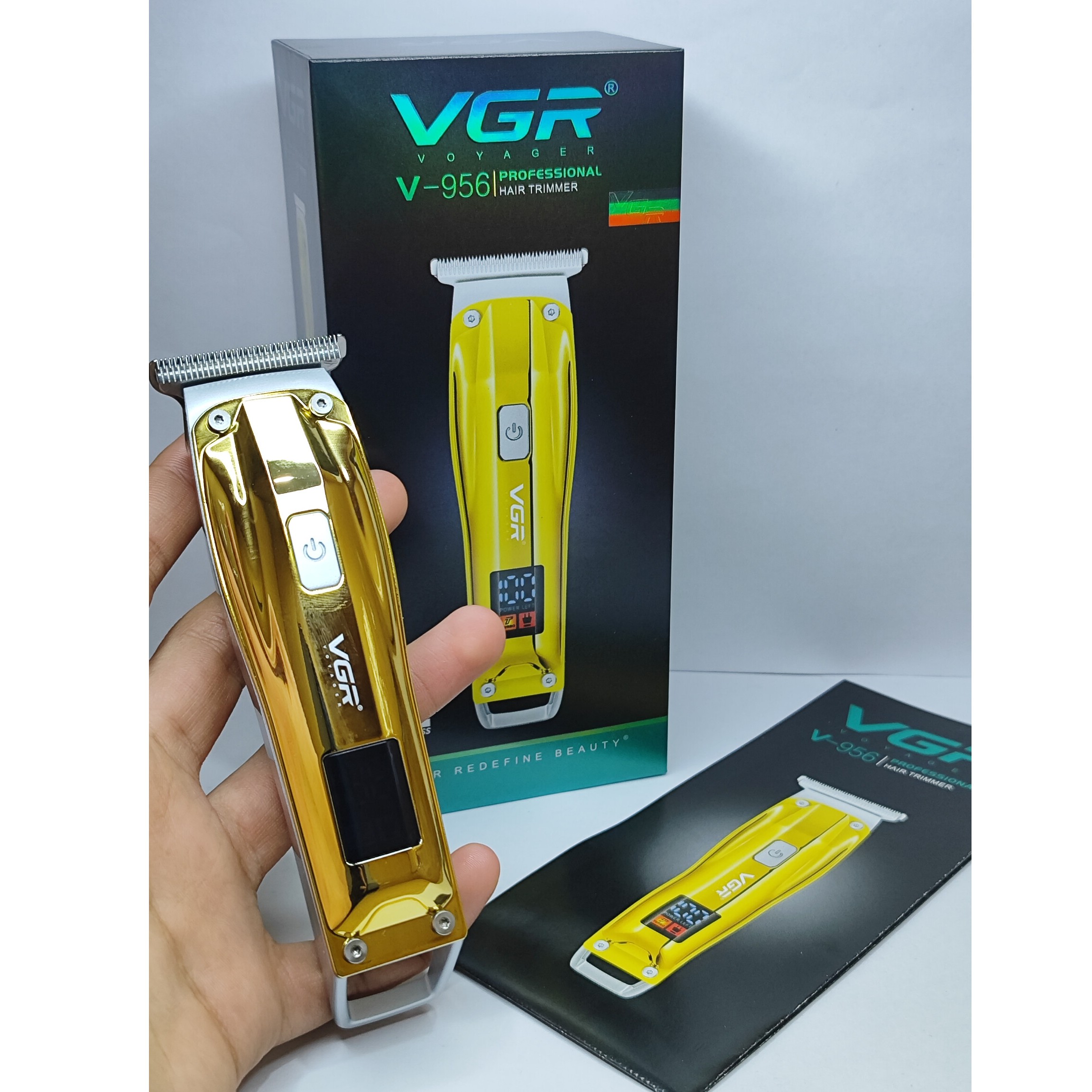 خط زن حرفه ای VGR 956 جنس اصلی رنگ طلایی.