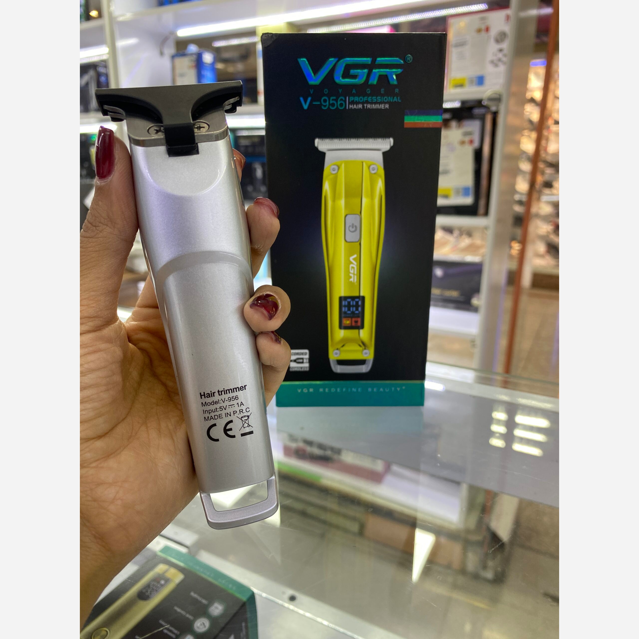 خط زن حرفه ای VGR 956 جنس اصلی رنگ طلایی.