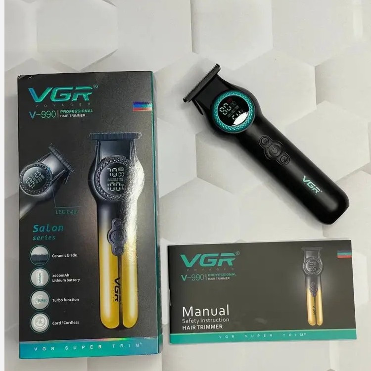 ماشین اصلاح صفر زن و خط زن وی جی ار مدل VGR V-990.