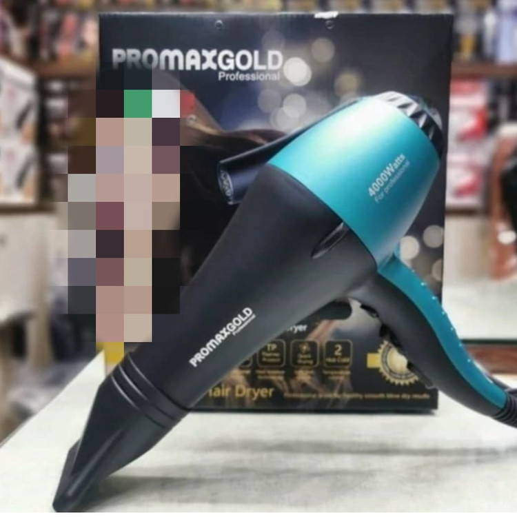 سشوار موتور سنگین پرومکس گلد.PRO MAX GOLD حرفه ای و سالنی 4000 وات