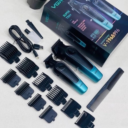 ست ماشین اصلاح وی جی آر مدل V-196 و V-996