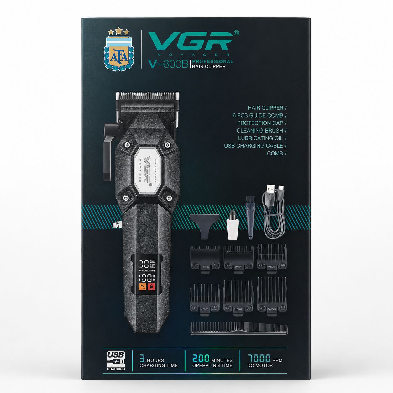 ماشین اصلاح حجم زن وی جی آر مدل V-600B