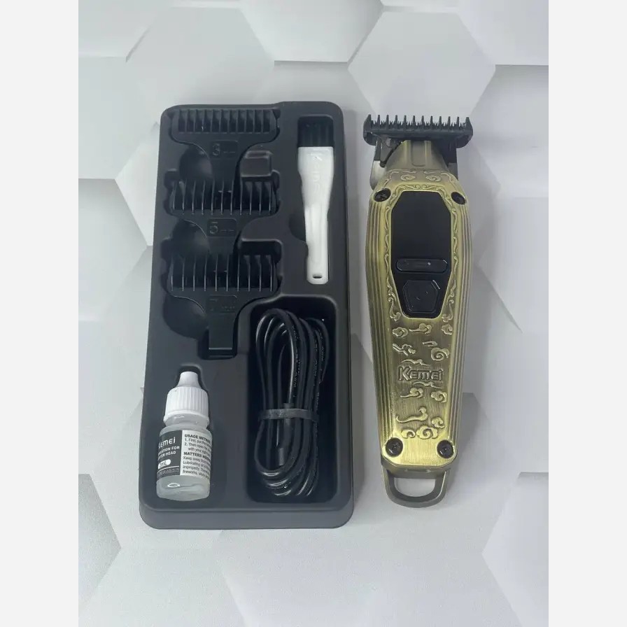 ماشین اصلاح خط زن و صفر زن موی سر و صورت کیمی مدل Kemei Km-1575 بسیار با کیفیت و درجه یکجدید