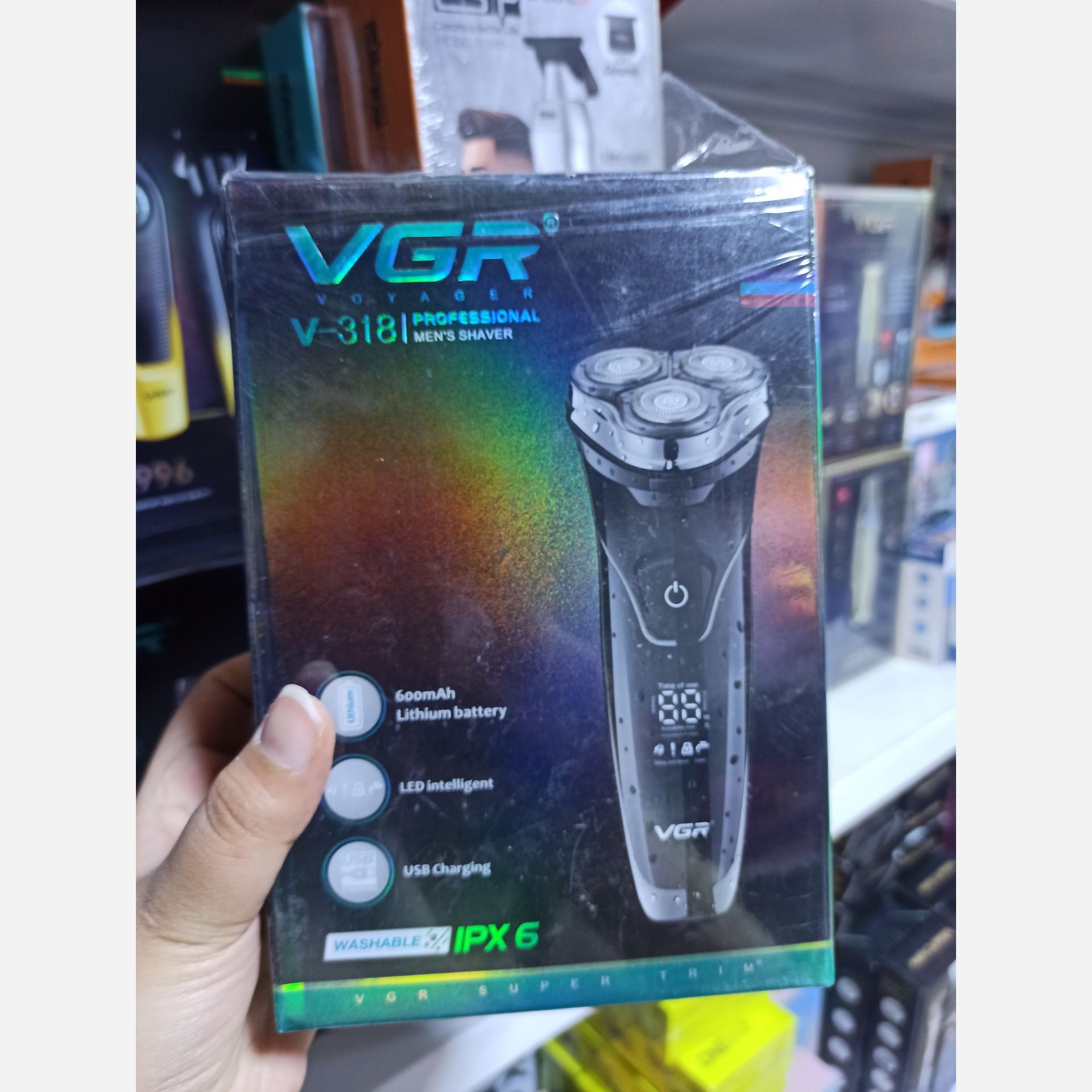 ماشین اصلاح صورت وی جی آر مدل V-318
