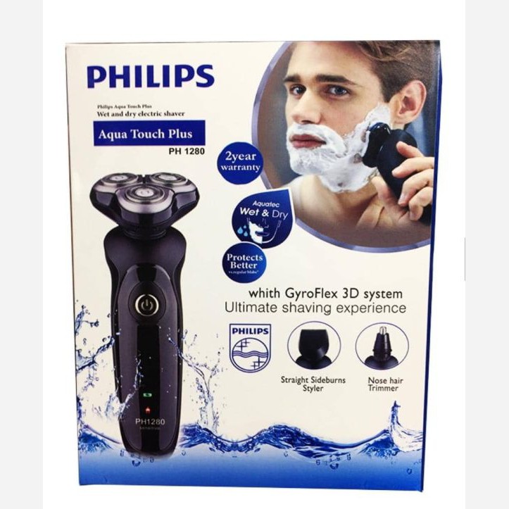 ماشین اصلاح سه تیغ صورت فیلیپس PH1280 Philips Shaver