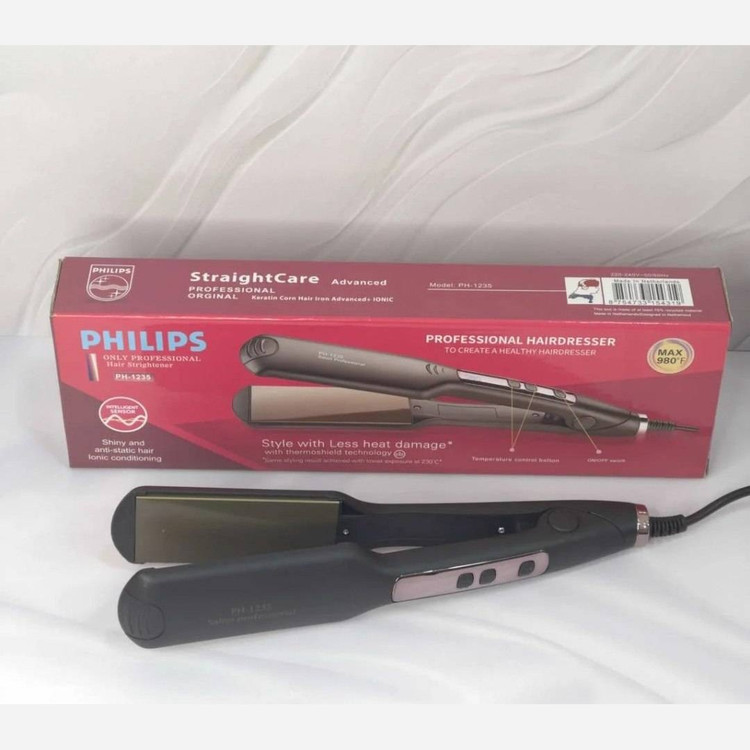 اتو حرفه ای و دیجیتالی فیلیپس PHILIPS مدل PH-1235 کاملا سرامیک و سالنی