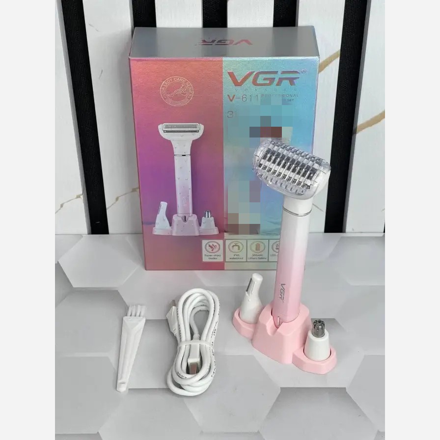 ست اصلاح بانوان ضدآب VGR 611