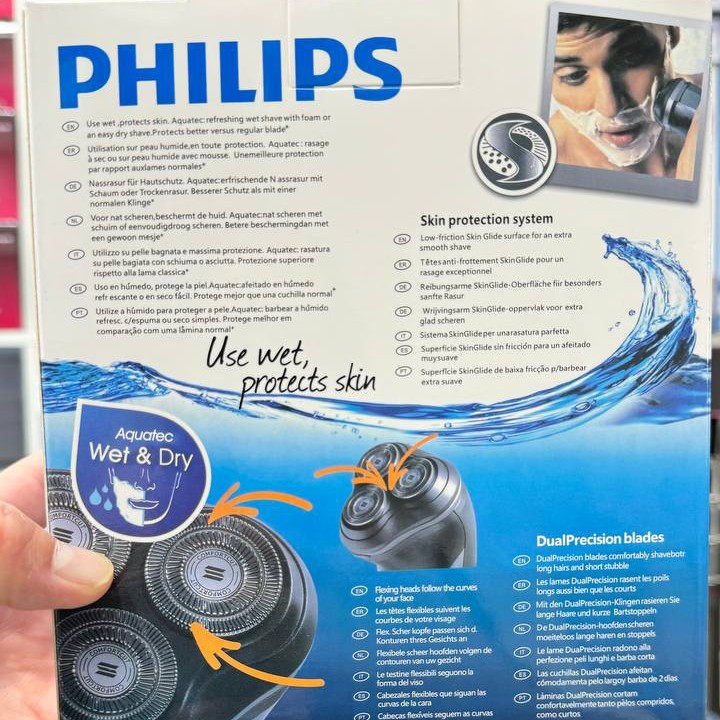 ریش تراش سه تیغ فیلیپس philips مدل AT899...