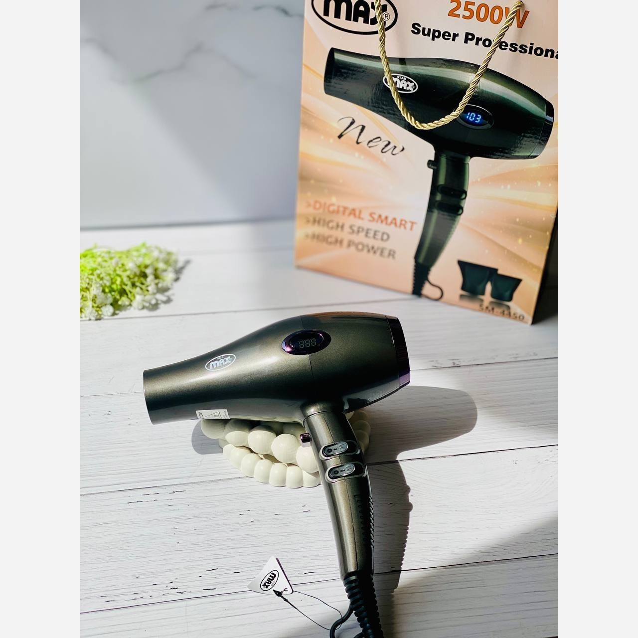سشوار حرفه ای 2500وات استار مکس مدل SM-4450..
