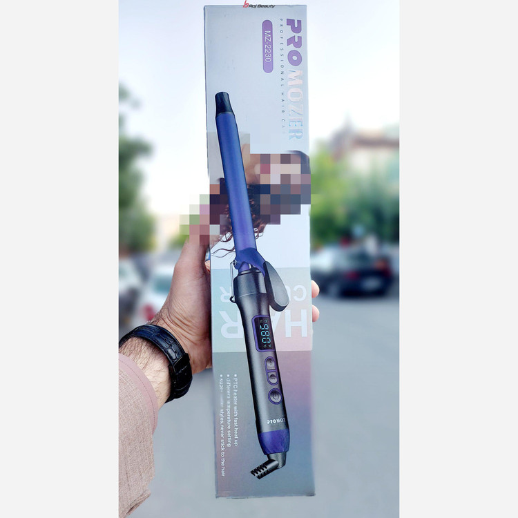 فر کننده مو پروموزر مدل MZ-2230 سایز 9 میل اصلی