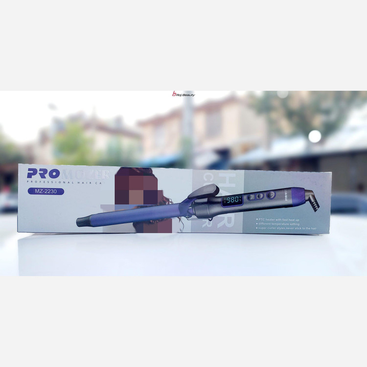 فر کننده مو پروموزر مدل MZ-2230 سایز 9 میل اصلی